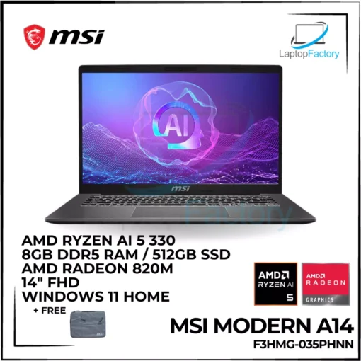 MSI Modern A14 F3HMG-035PHNN