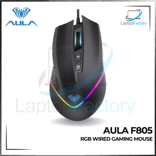 AULA F805 RGB Wired Gaming Mouse
