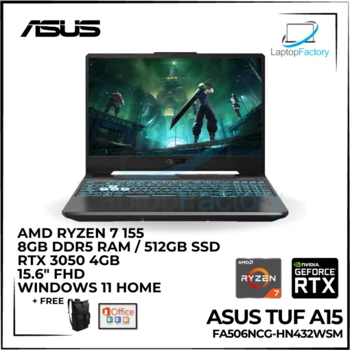 Asus TUF Gaming A15 FA506NCG-HN432WSM