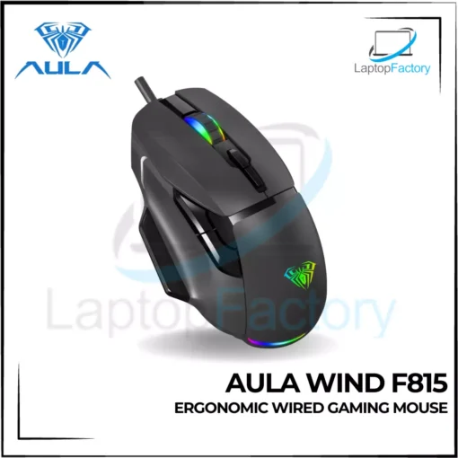 AULA Wind F815 Wired Gaming Mouse